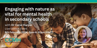 Engaging with nature as vital for mental health in secondary schools